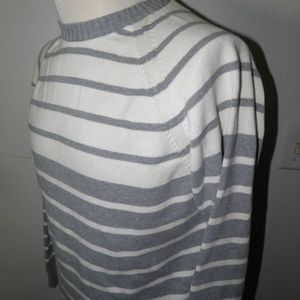 Barbour Beacon Brand Cotton Crew Neck Sweater L